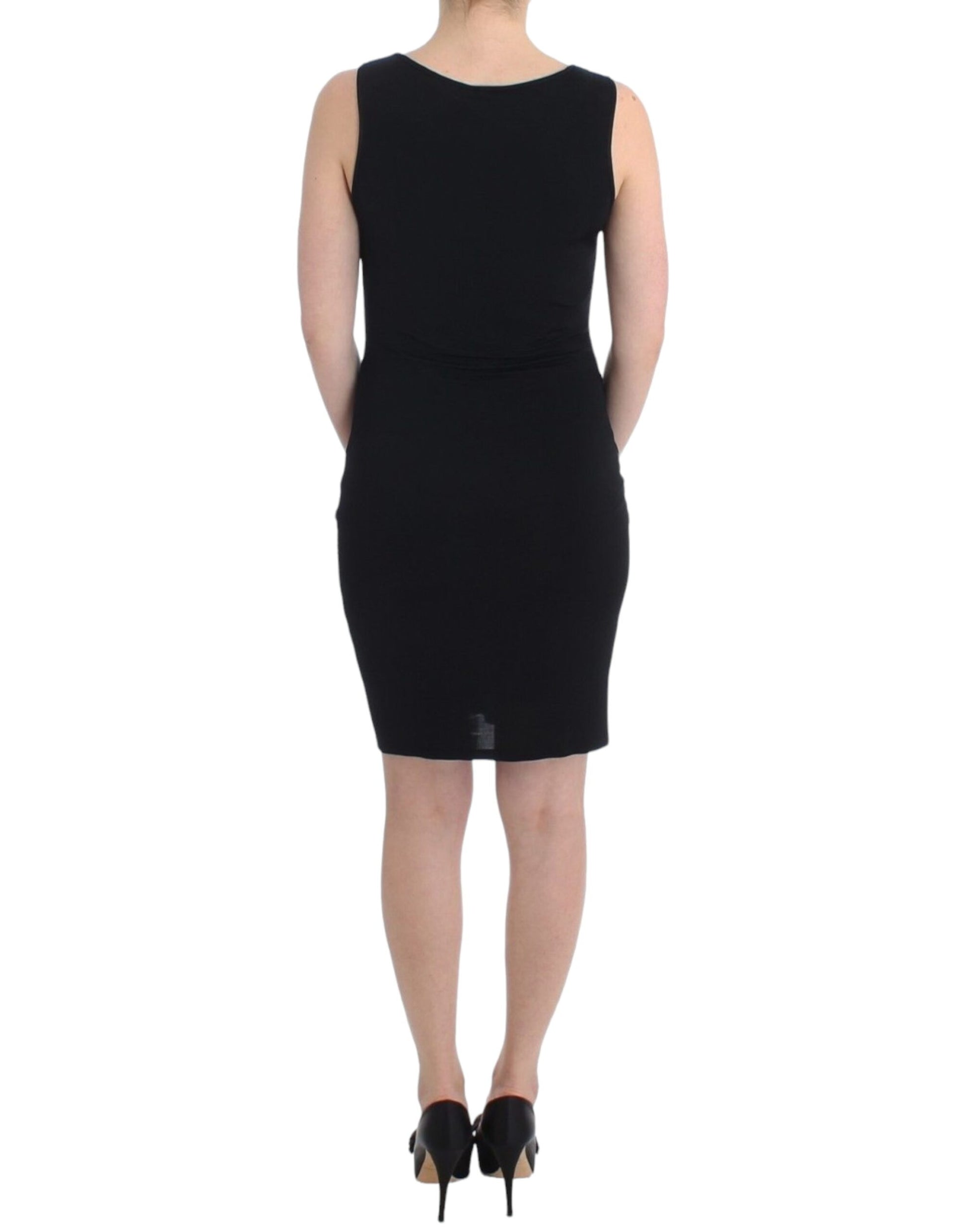 Black pencil sheath dress Dress Roccobarocco