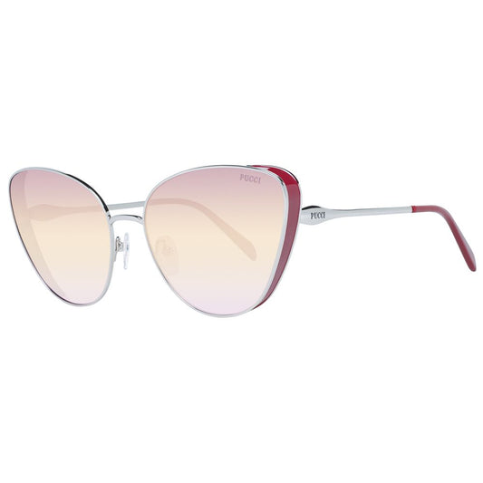 Silver Metal Sunglasses Sunglasses Emilio Pucci