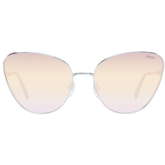 Silver Metal Sunglasses Sunglasses Emilio Pucci