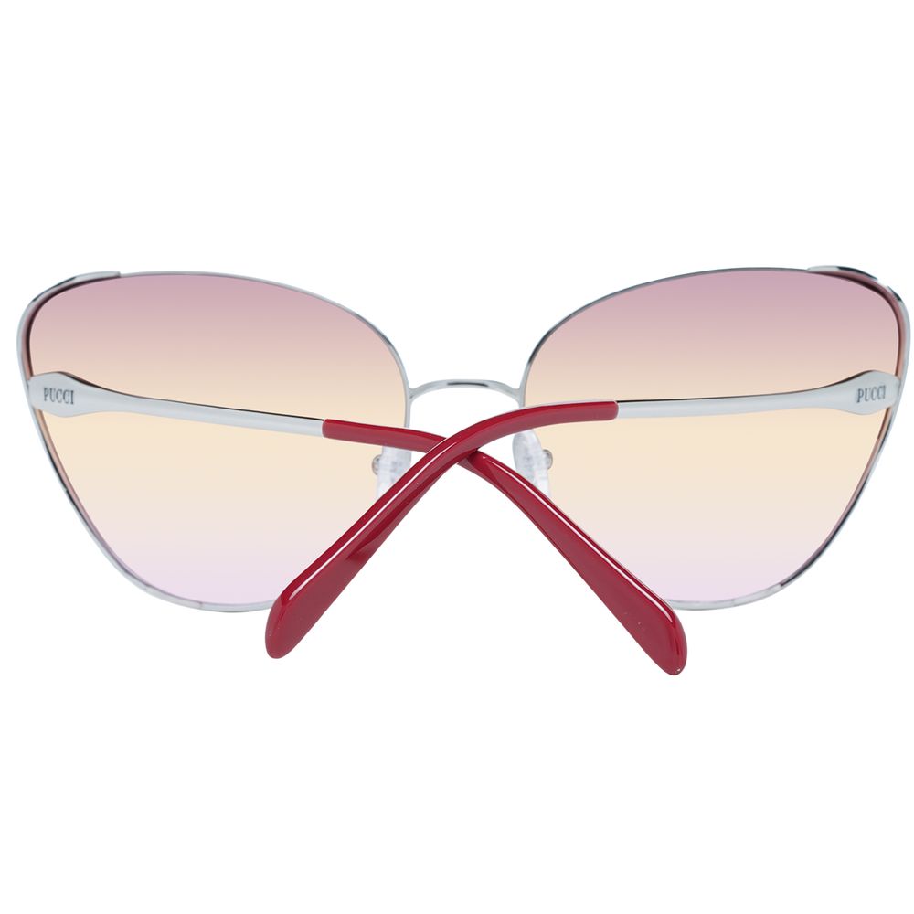 Silver Metal Sunglasses Sunglasses Emilio Pucci
