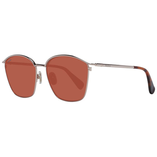 Rose Gold Metal Sunglasses Sunglasses Max Mara