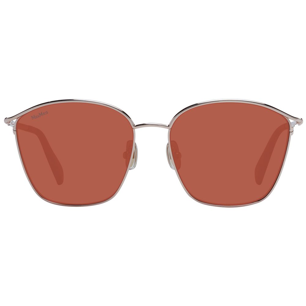 Rose Gold Metal Sunglasses Sunglasses Max Mara