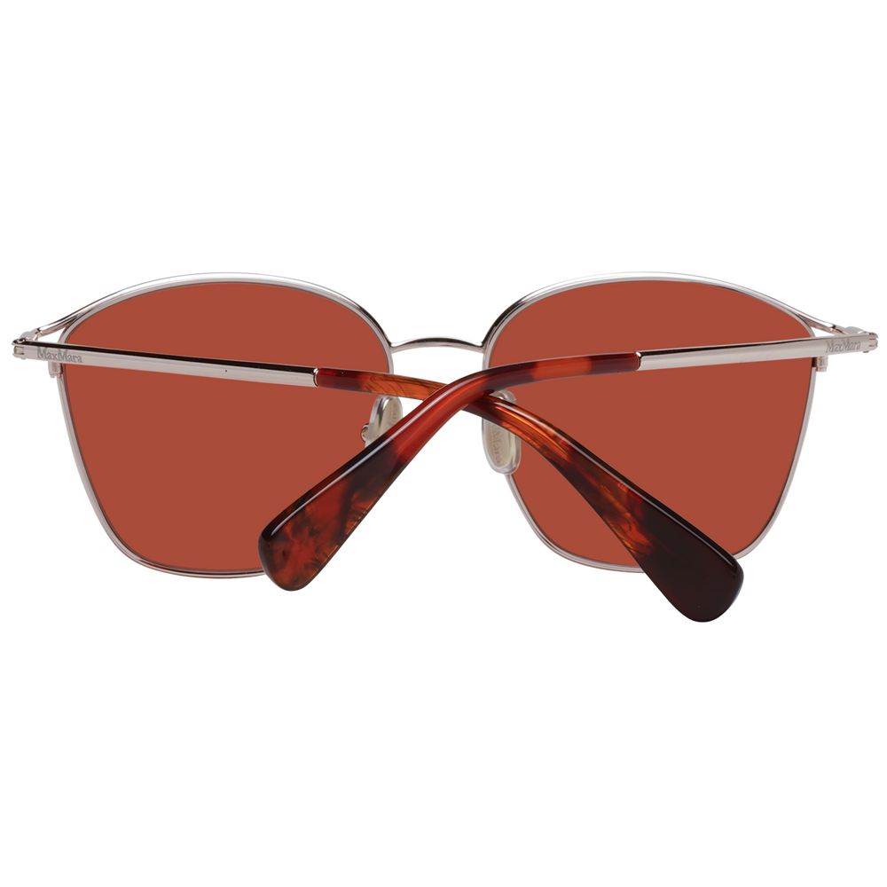 Rose Gold Metal Sunglasses Sunglasses Max Mara