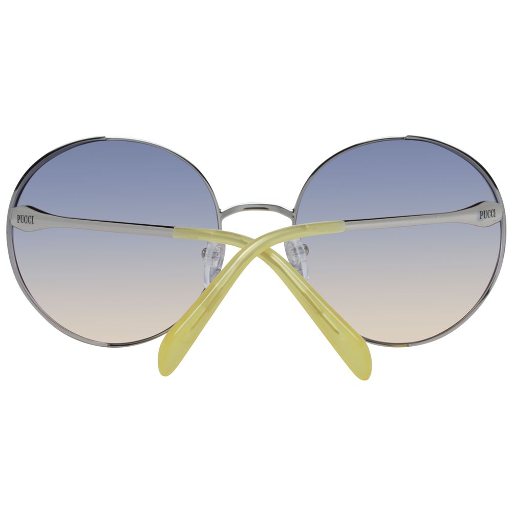 Silver Metal Sunglasses Sunglasses Emilio Pucci