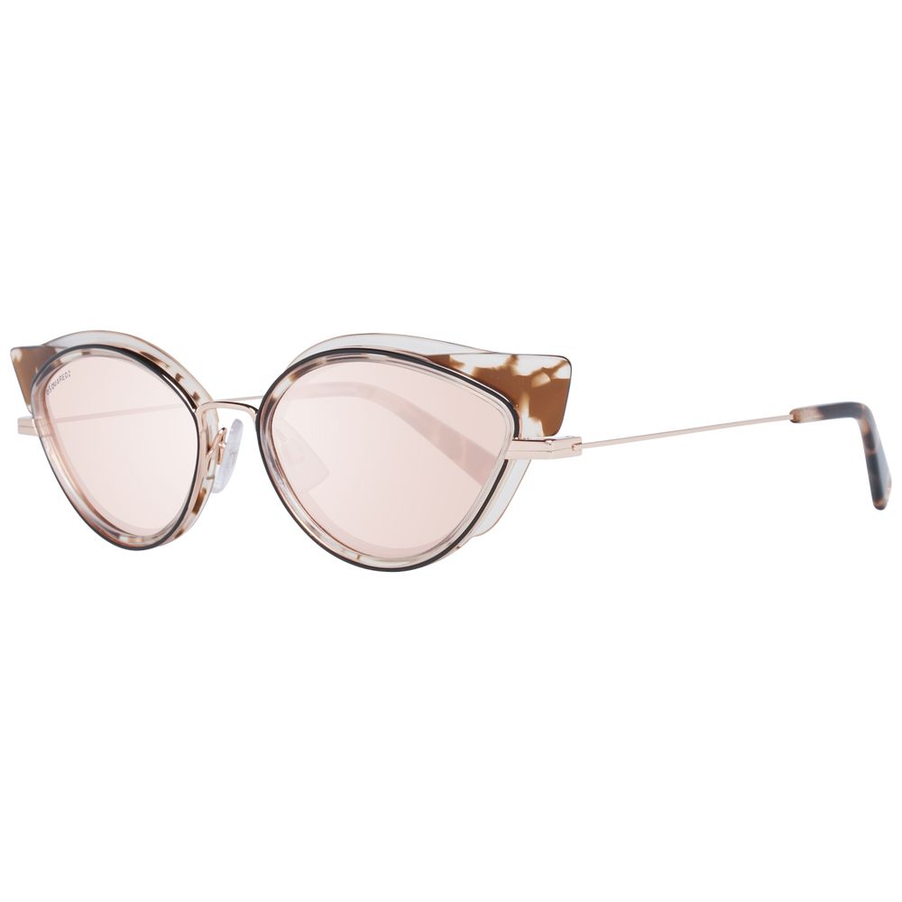 Brown Metal & Plastic Sunglasses Sunglasses Dsquared²