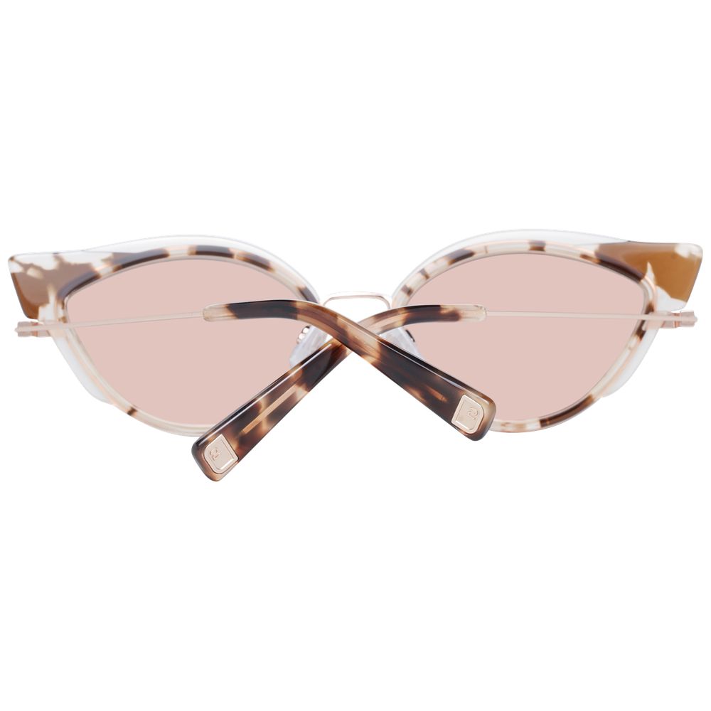 Brown Metal & Plastic Sunglasses Sunglasses Dsquared²