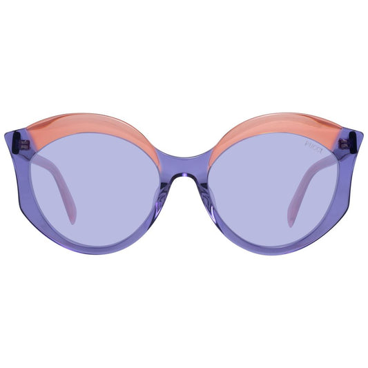 Purple Plastic Sunglasses Sunglasses Emilio Pucci
