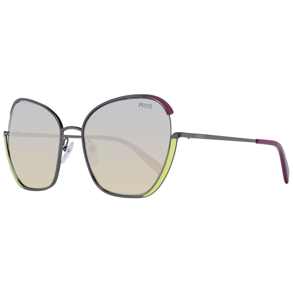 Gray Metal Sunglasses Sunglasses Emilio Pucci
