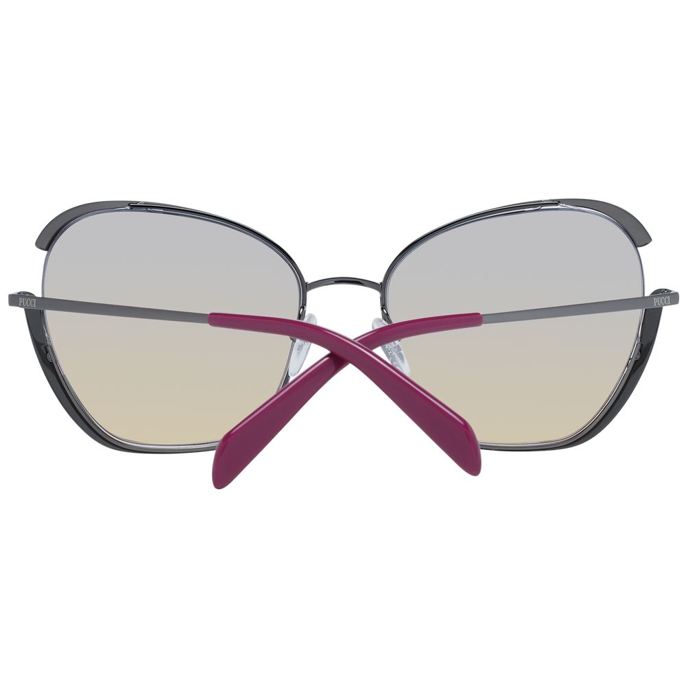Gray Metal Sunglasses Sunglasses Emilio Pucci