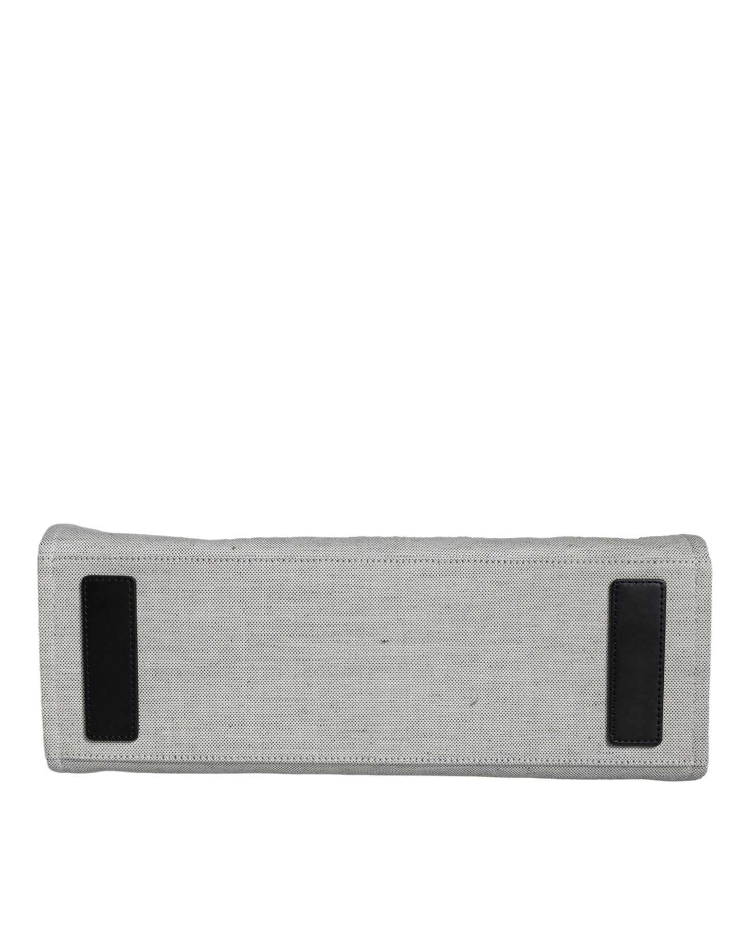 White Top Handle Canvas Leather Logo Crossbody Tote Bag Bags Versace