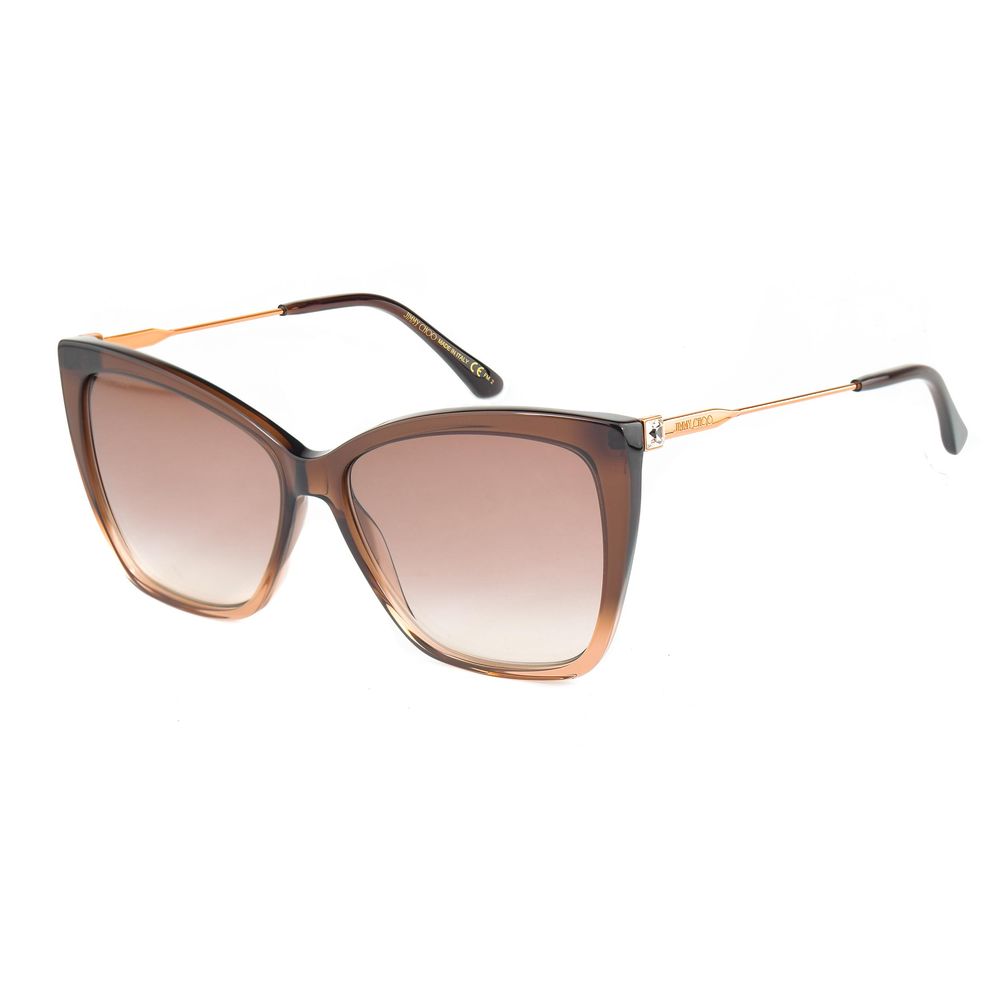 Brown Metal Sunglasses Sunglasses Jimmy Choo