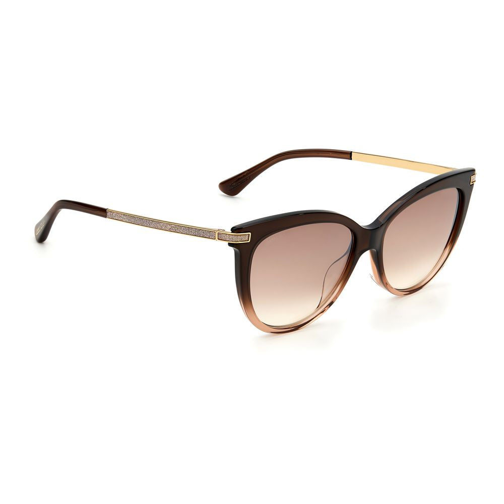 Brown Acetate Sunglasses Sunglasses Jimmy Choo