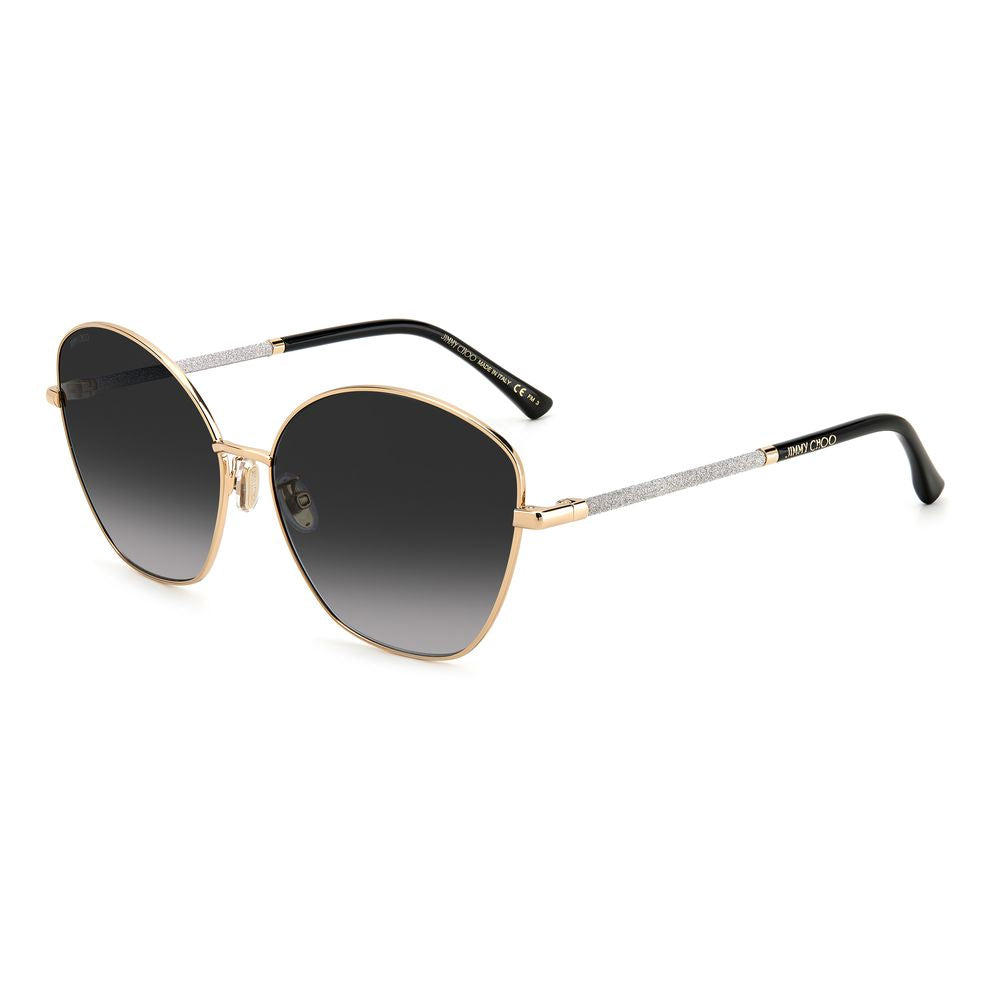 Gold Metal Sunglasses Sunglasses Jimmy Choo