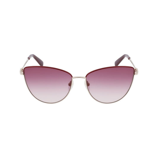 Gold Metal Sunglasses Sunglasses Longchamp