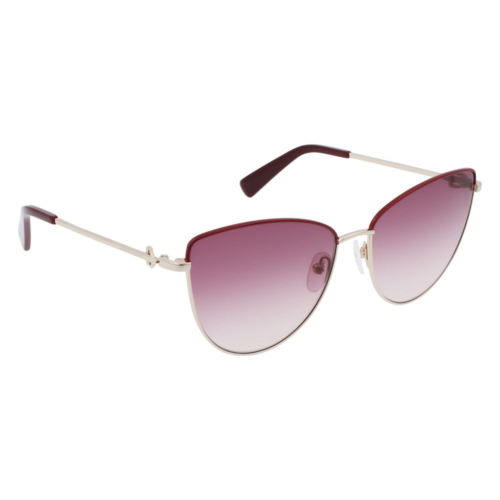 Gold Metal Sunglasses Sunglasses Longchamp