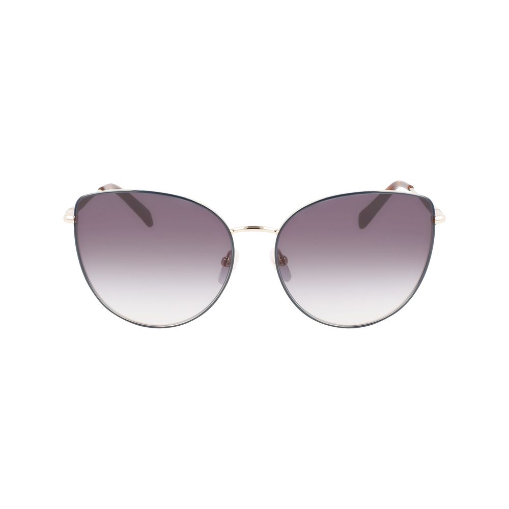 Gold Metal Sunglasses Sunglasses Longchamp