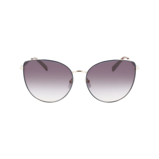 Gold Metal Sunglasses Sunglasses Longchamp