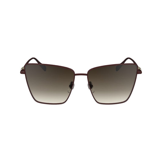 Red Metal Sunglasses Sunglasses Longchamp