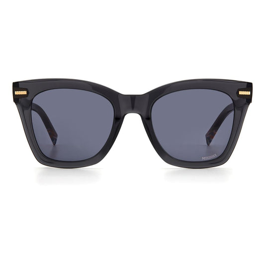 Gray Acetate Sunglasses Sunglasses Missoni