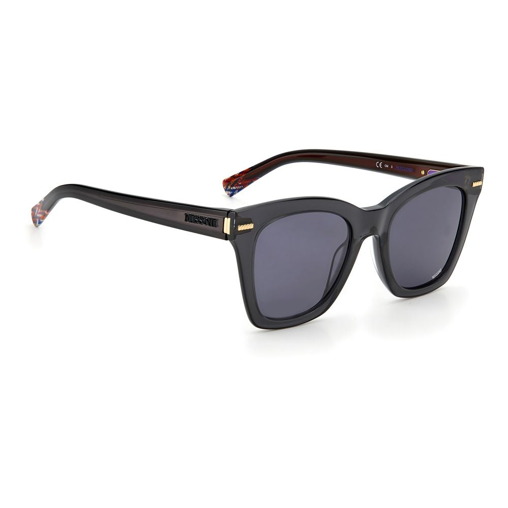 Gray Acetate Sunglasses Sunglasses Missoni