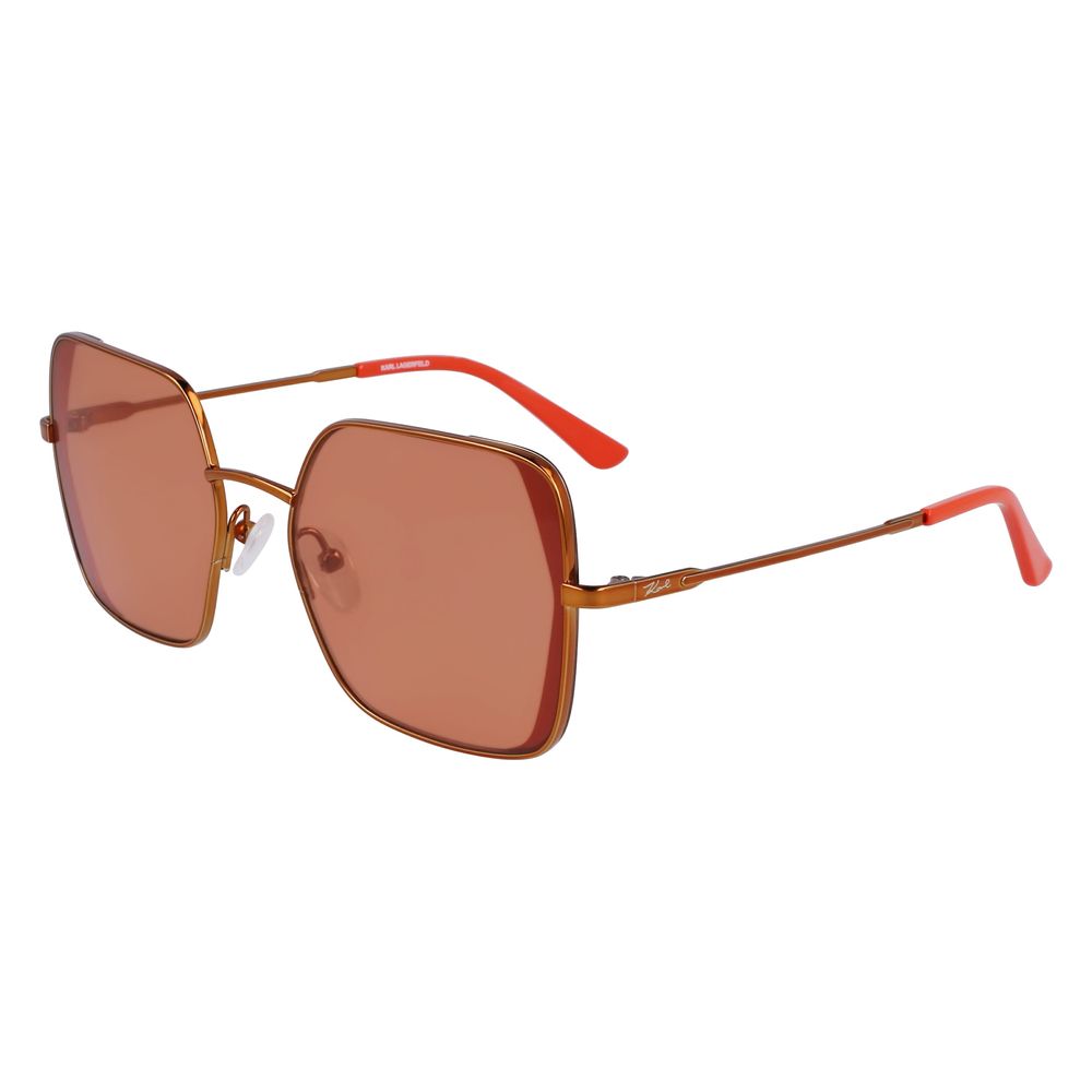 Orange Metal Sunglasses Sunglasses Karl Lagerfeld