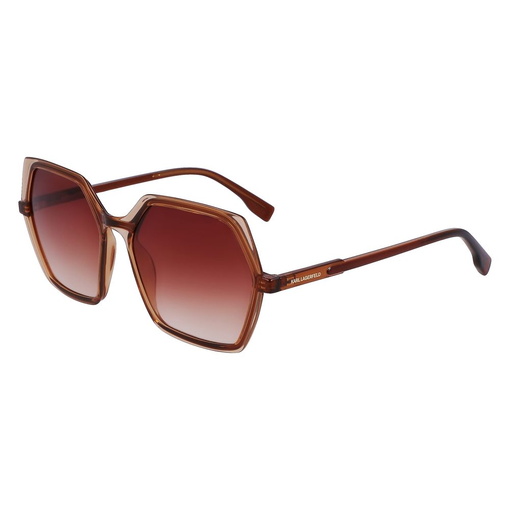 Brown Injected Sunglasses Sunglasses Karl Lagerfeld