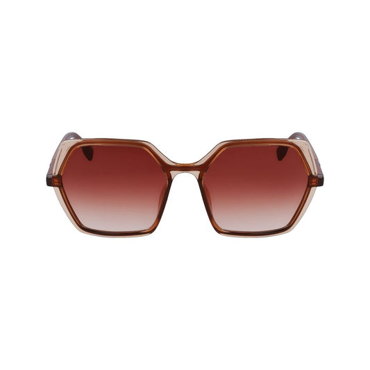 Brown Injected Sunglasses Sunglasses Karl Lagerfeld