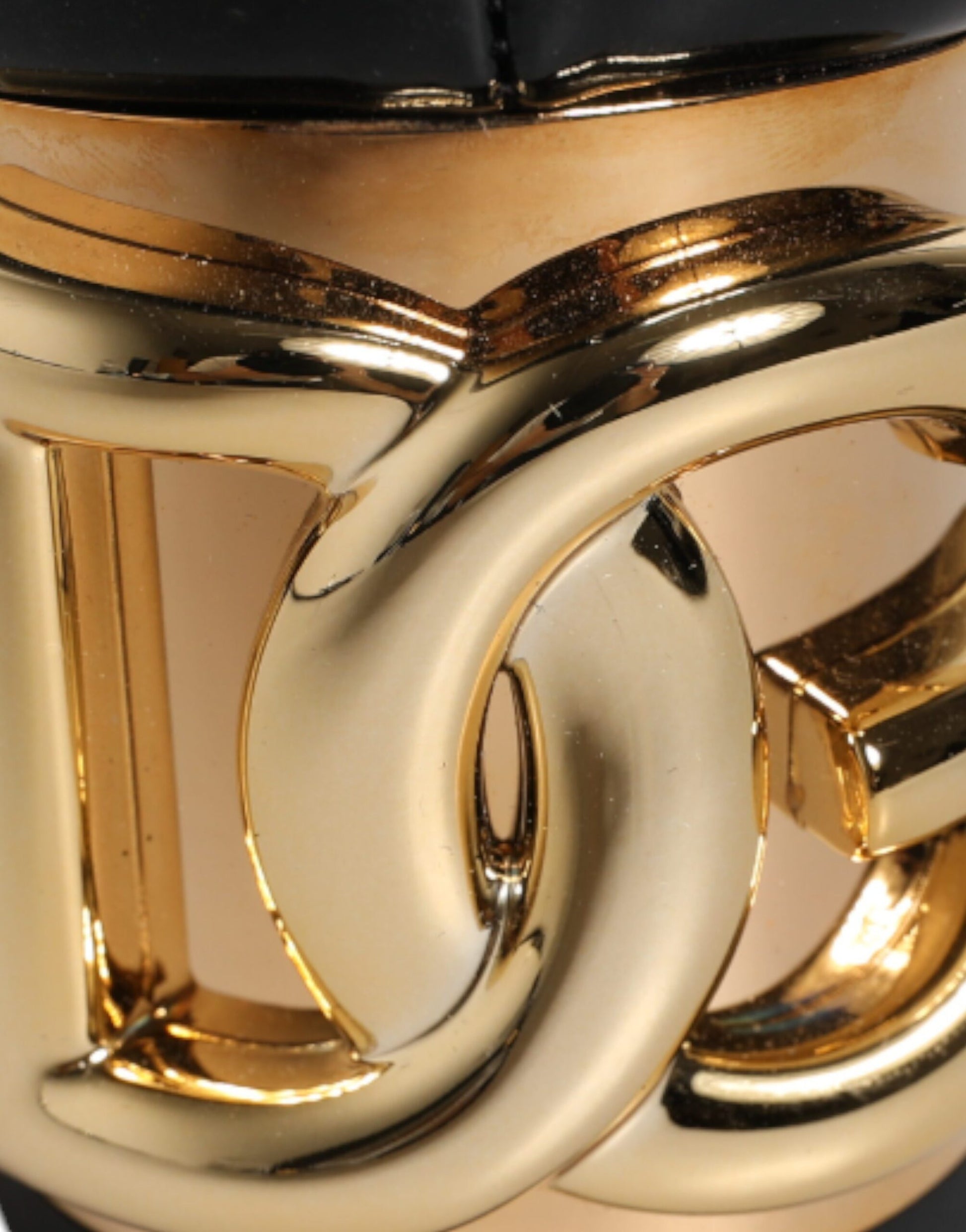 Black Patent Leather Vally High Boots Shoes Shoes Dolce & Gabbana