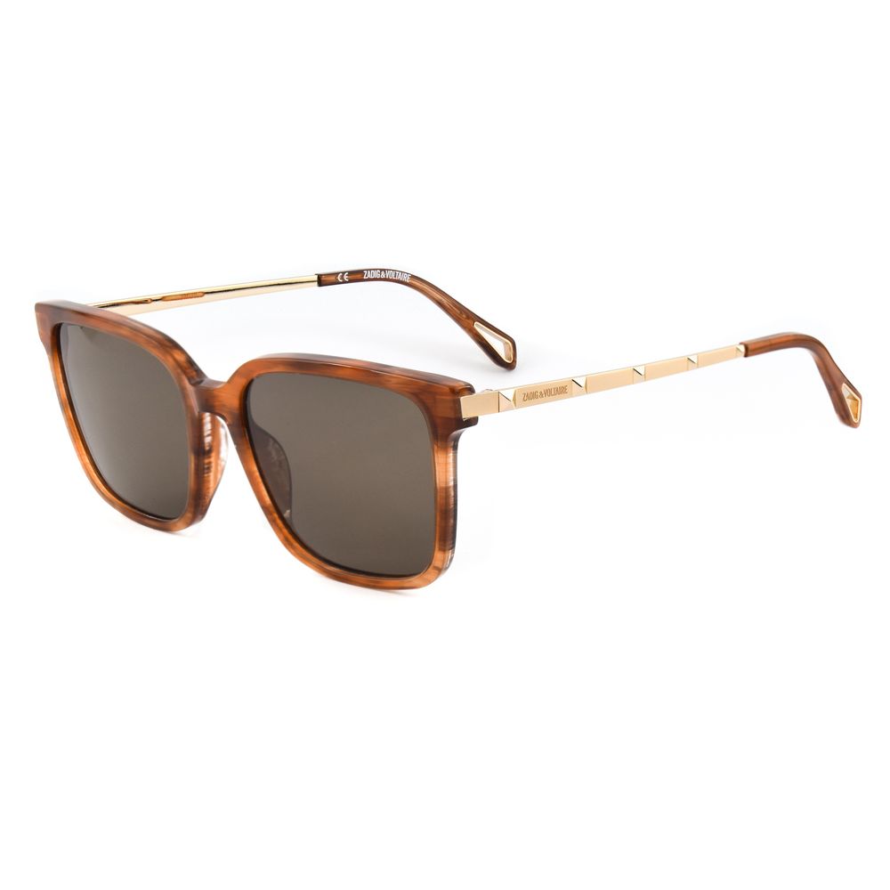 Brown Acetate Sunglasses Sunglasses Zadig & Voltaire