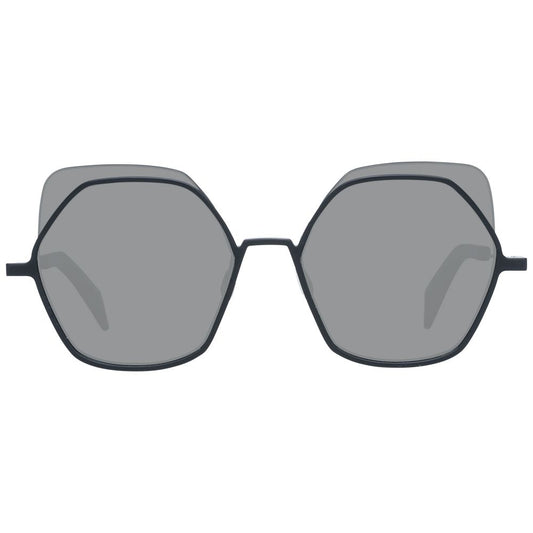 Black Metal & Plastic Sunglasses Sunglasses Yohji Yamamoto