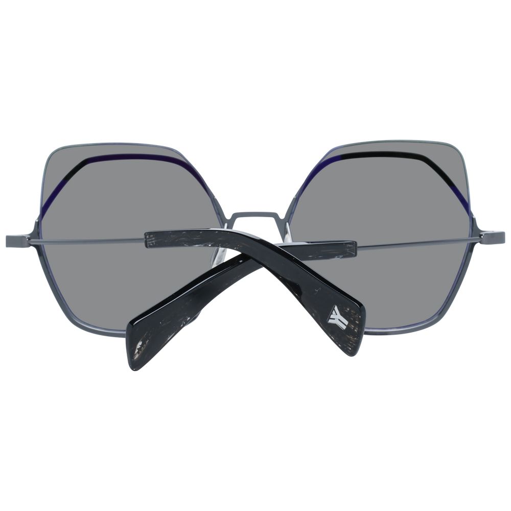 Black Metal & Plastic Sunglasses Sunglasses Yohji Yamamoto