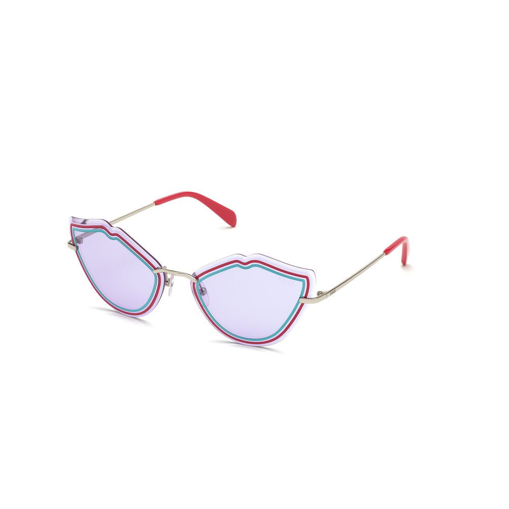 Gray Metal Sunglasses Sunglasses Emilio Pucci