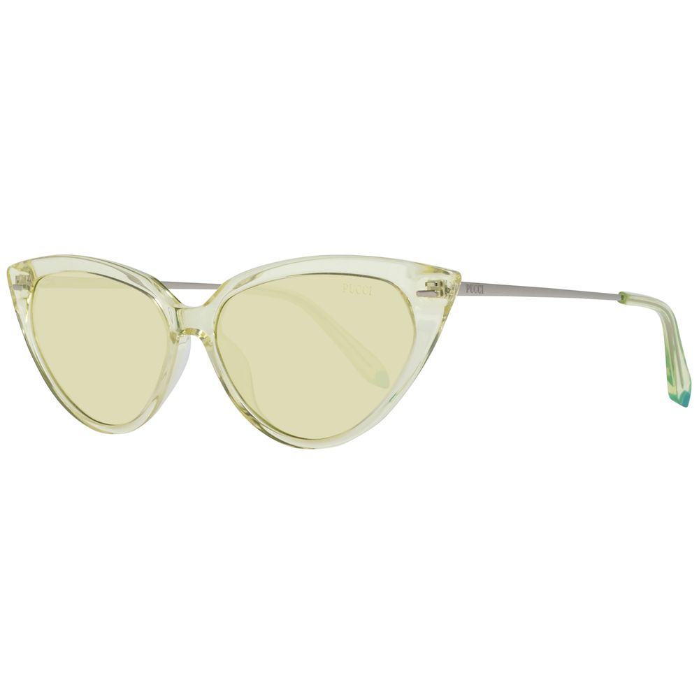 Yellow Metal Sunglasses Sunglasses Emilio Pucci