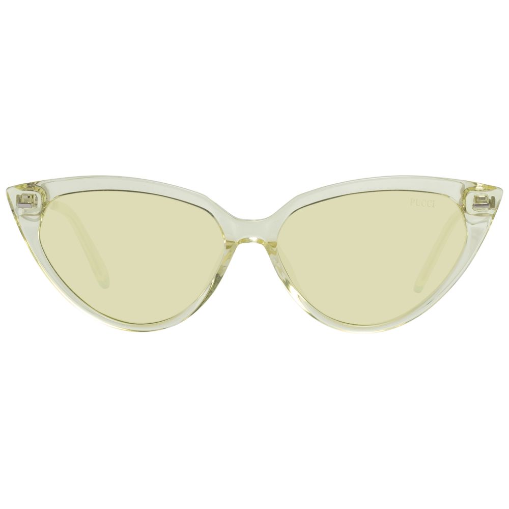 Yellow Metal Sunglasses Sunglasses Emilio Pucci