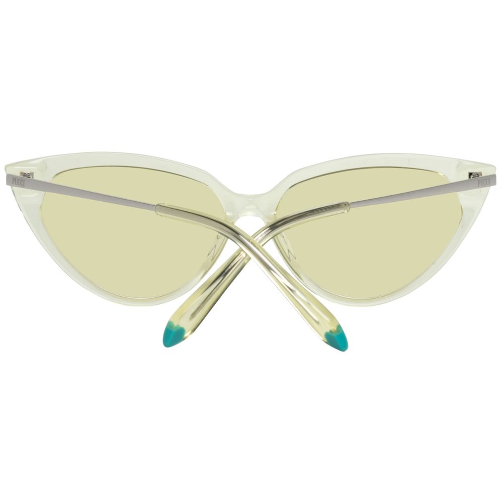 Yellow Metal Sunglasses Sunglasses Emilio Pucci