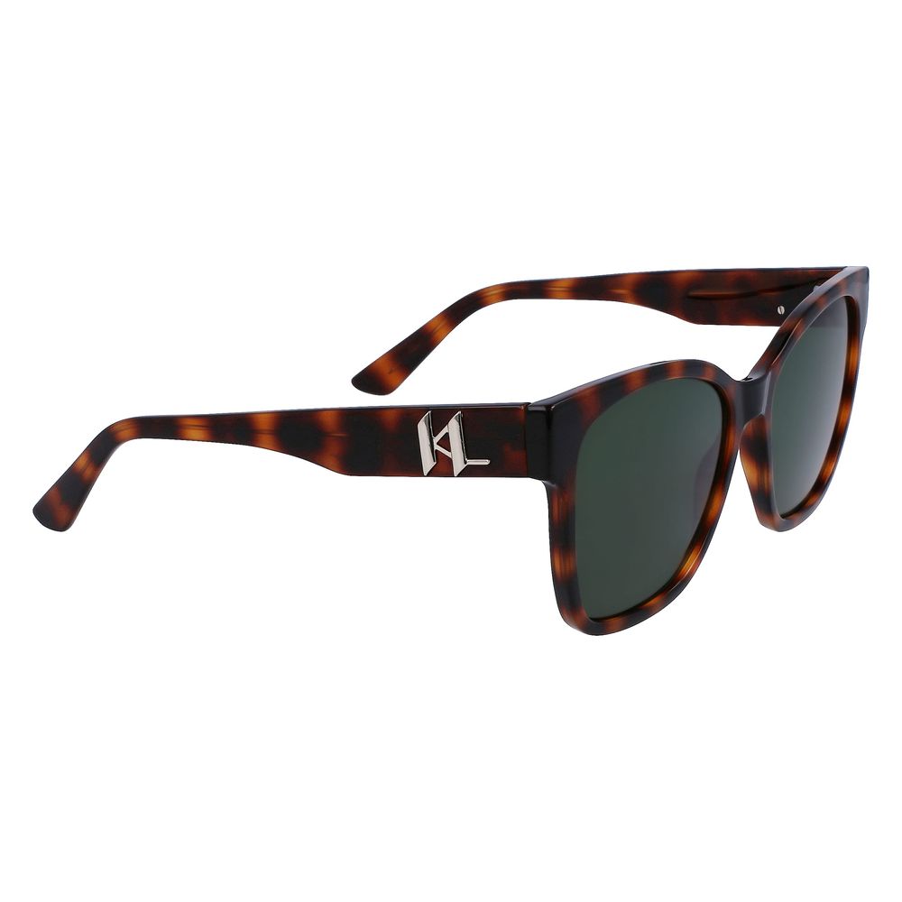 Brown Injected Sunglasses Sunglasses Karl Lagerfeld