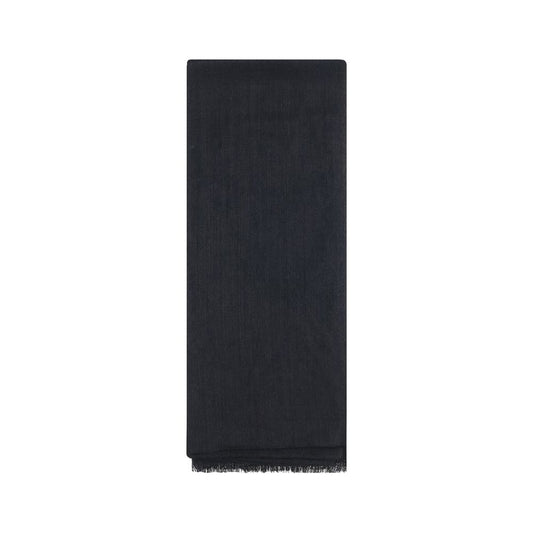 Black Cashmere Scarf Scarve Brunello Cucinelli