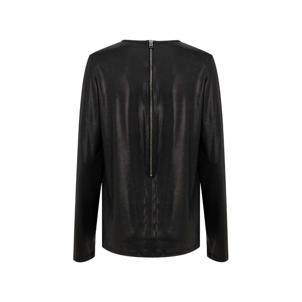 Black Viscose Long Sleeve Knitwear Tom Ford