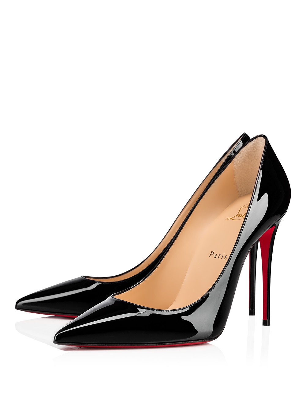 Black Patent Leather Kate Décolleté 100 Shoes Christian Louboutin