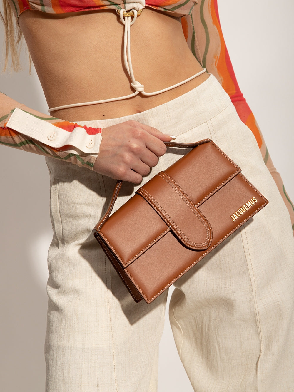 Le Grand Bambino Light Brown Bag Bags Jacquemus