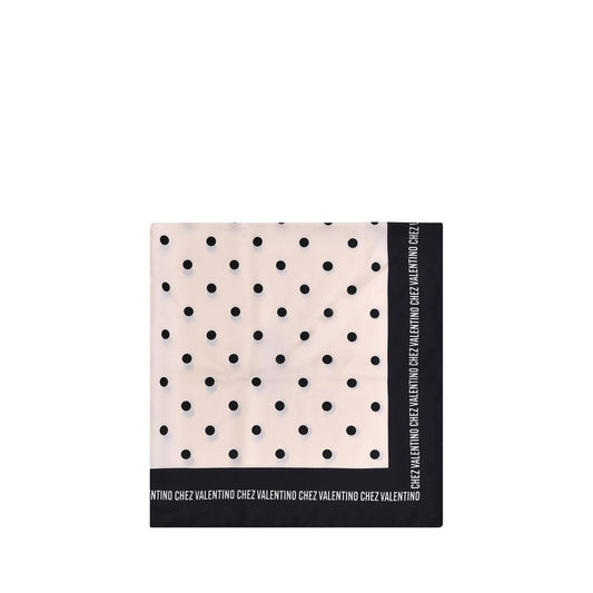 Black Silk Scarf Scarve Valentino Garavani