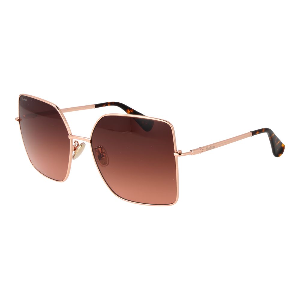 Rose Gold Metal Sunglasses Sunglasses Max Mara