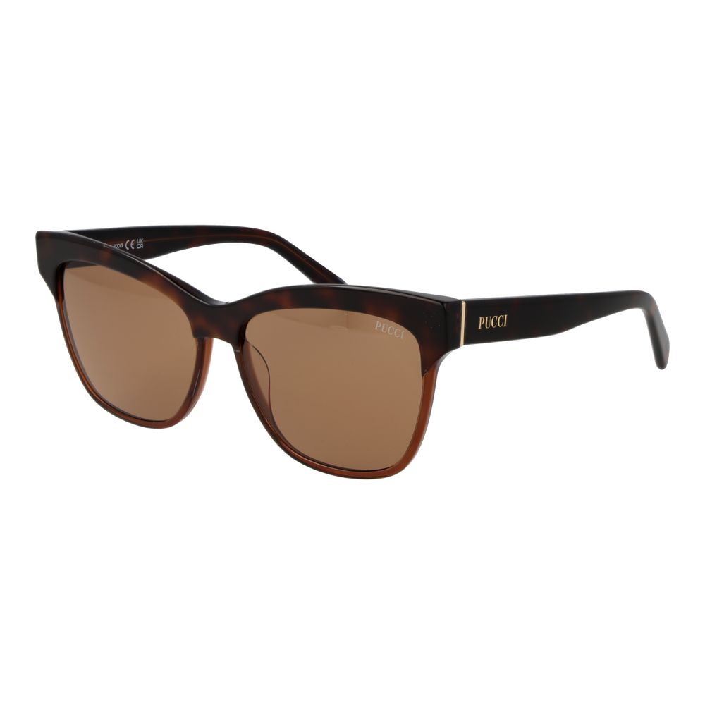 Brown Acetate Sunglasses Sunglasses Emilio Pucci