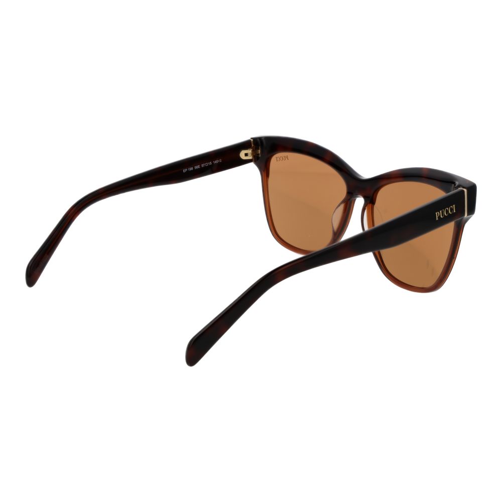 Brown Acetate Sunglasses Sunglasses Emilio Pucci