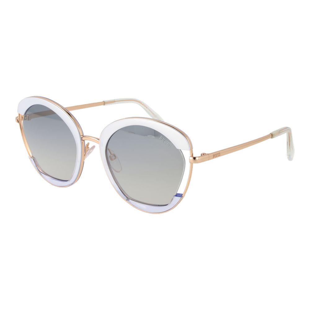 Gold Metal Sunglasses Sunglasses Emilio Pucci