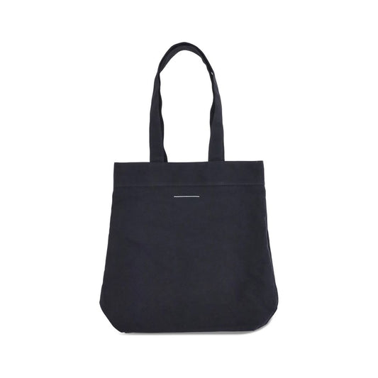 Black Cotton Shoulder Bag Bags MM6