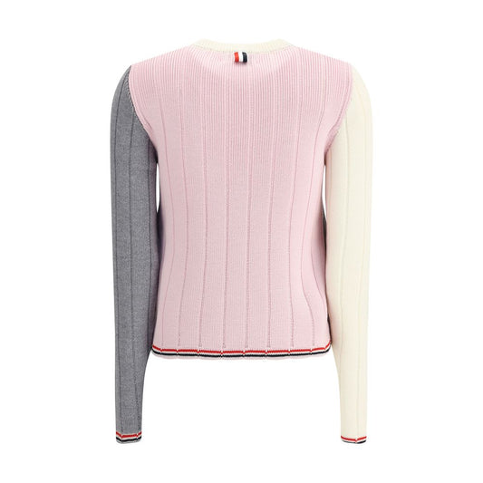 Multicolor Fleece Wool Sweatshirt Knitwear Thom Browne