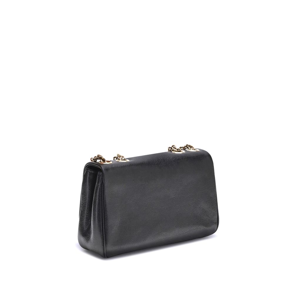 Black Calf Leather Bos Taurus Shoulder Bag Bags Chloé