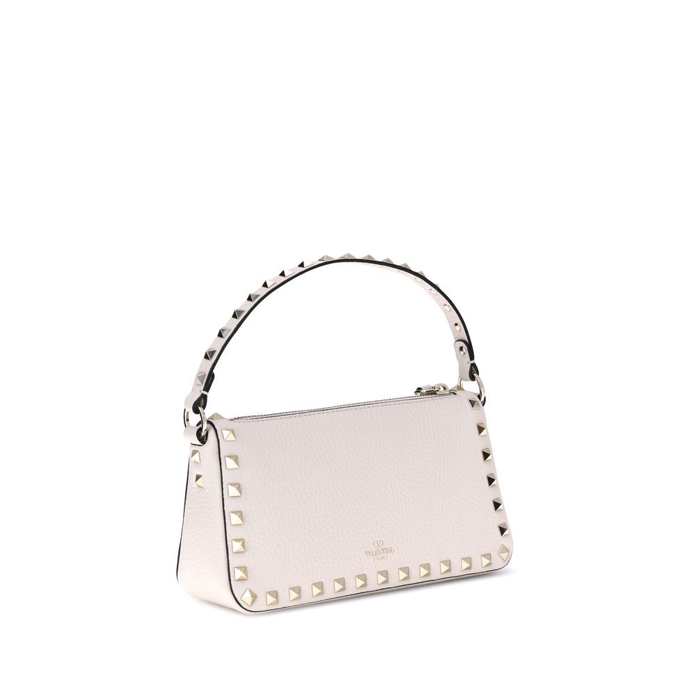 White Calf Leather Bos Taurus Shoulder Bag Bags Valentino Garavani