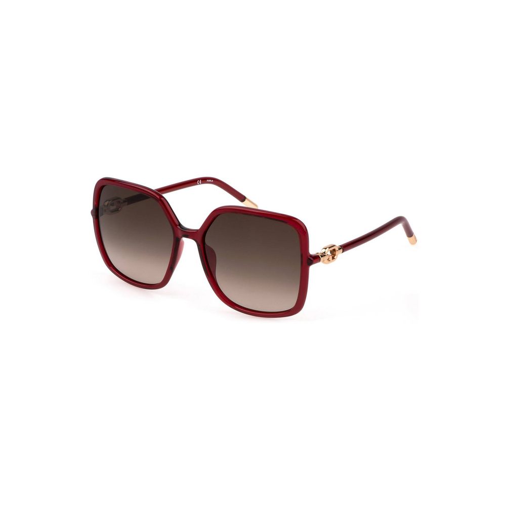 Red Polycarbonate Women Sunglasses Sunglasses Furla